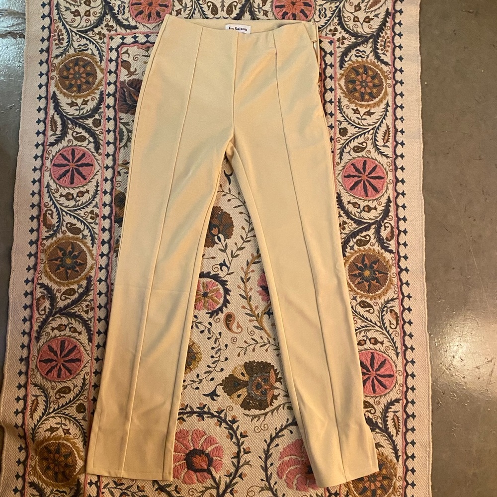 Cream dress slacks